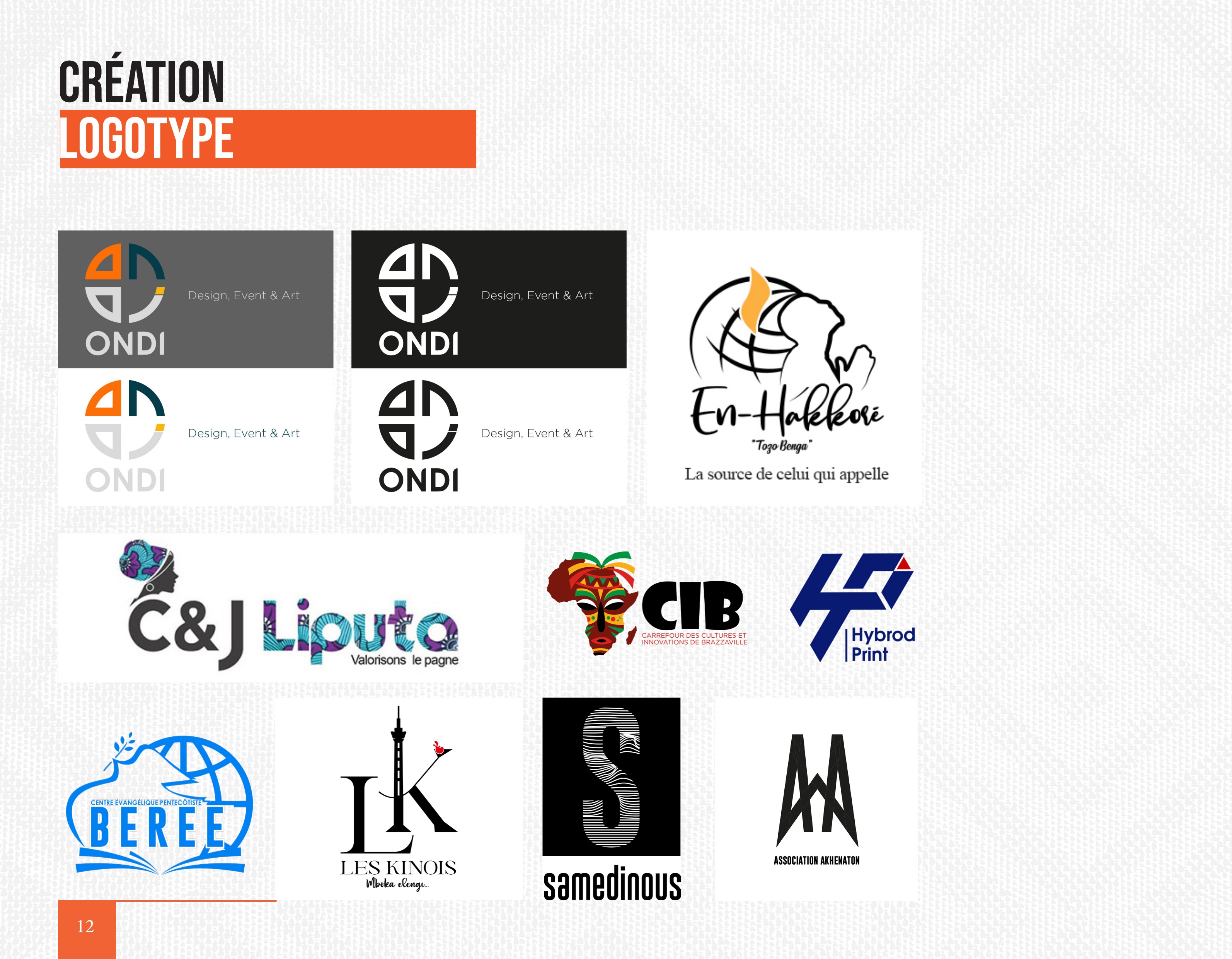 Création de logotypes