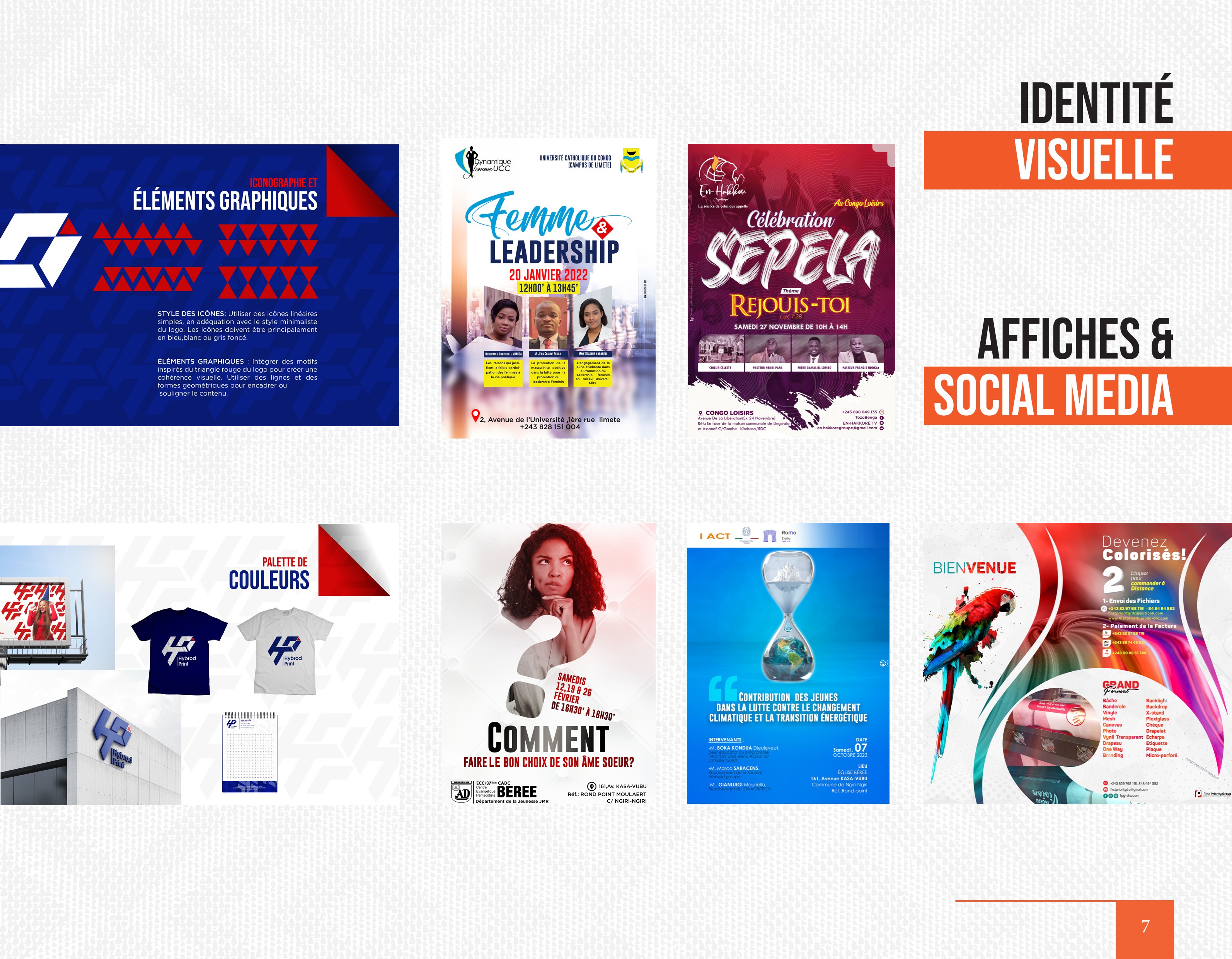 Affiches & réseaux sociaux